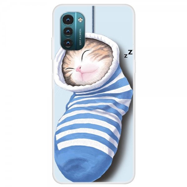 Nokia G11/G21 Case Print Sleeping Cat