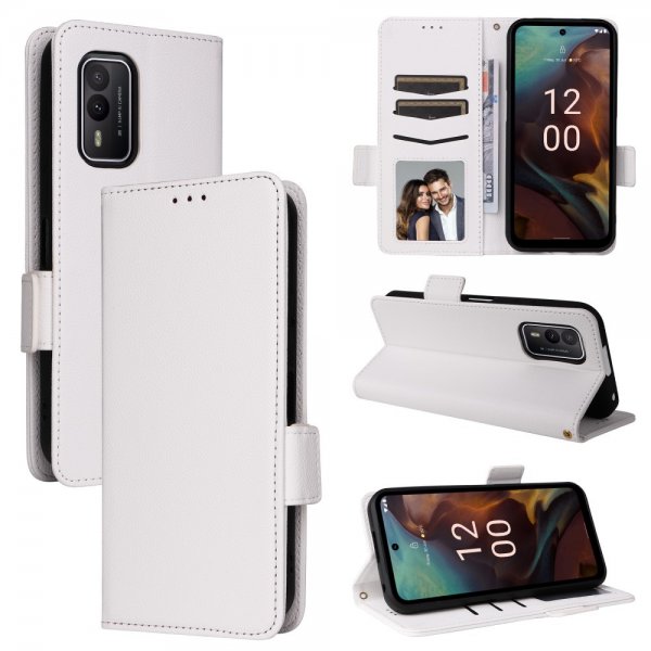 Nokia XR21 Cover Litchi White