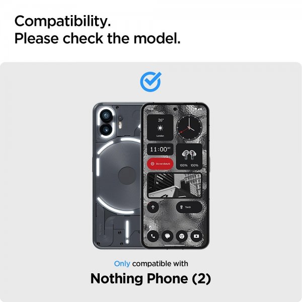 Nothing Phone (2) Screen Protector GLAS.tR ALIGNmaster 2-pack