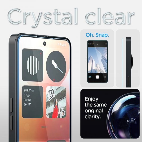 Nothing Phone (3a)/Phone (3a) Pro Screen Protector GLAS.tR EZ Fit
