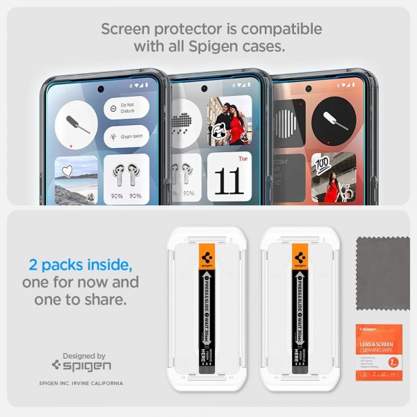 Nothing Phone (3a)/Phone (3a) Pro Screen Protector GLAS.tR EZ Fit