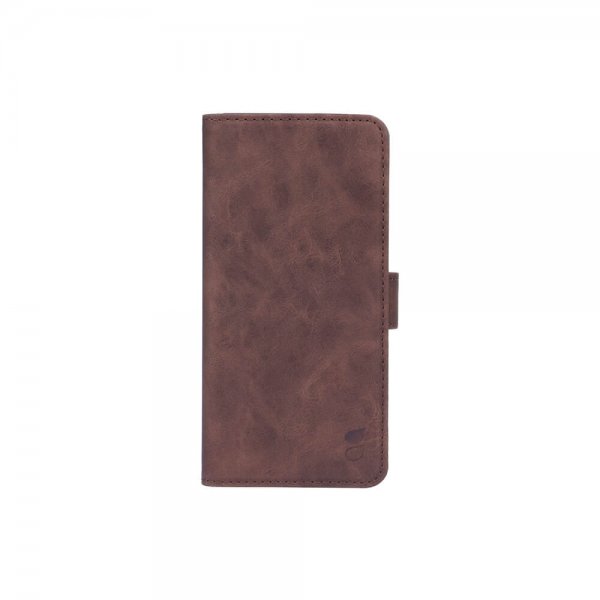 Samsung Galaxy A22 5G Cover Mobile Wallet Nubuck Brown
