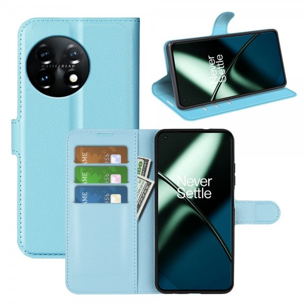 OnePlus 11 Cover Litchi Blue