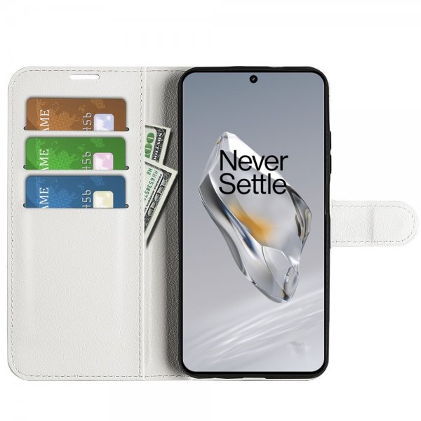 OnePlus 12 Cover Litchi White