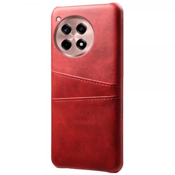 OnePlus 12R Case with two Card Slots Red