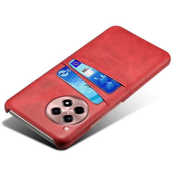 OnePlus 12R Case with two Card Slots Red