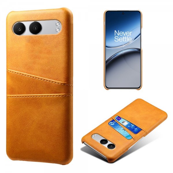 OnePlus Nord 4 Case with two Card Slots Light brown