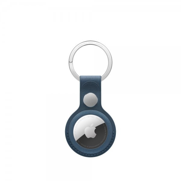 Original AirTag Holder FineWoven with Key Ring StoahavsBlue