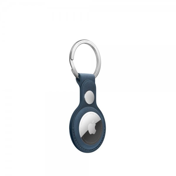 Original AirTag Holder FineWoven with Key Ring StoahavsBlue