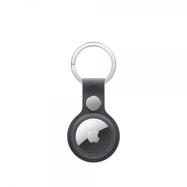 Original AirTag Holder FineWoven with Key Ring Black