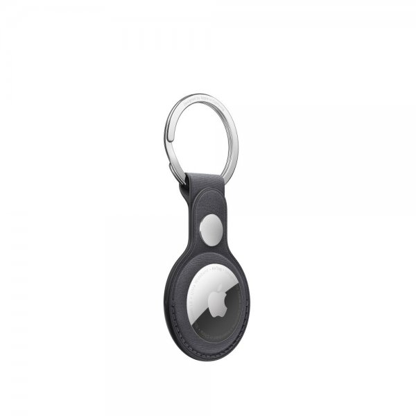 Original AirTag Holder FineWoven with Key Ring Black