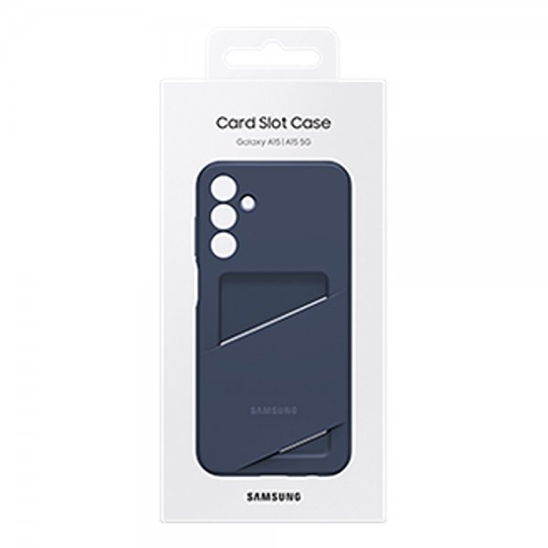 Original Galaxy A15 Case Card Slot Case Blueblack