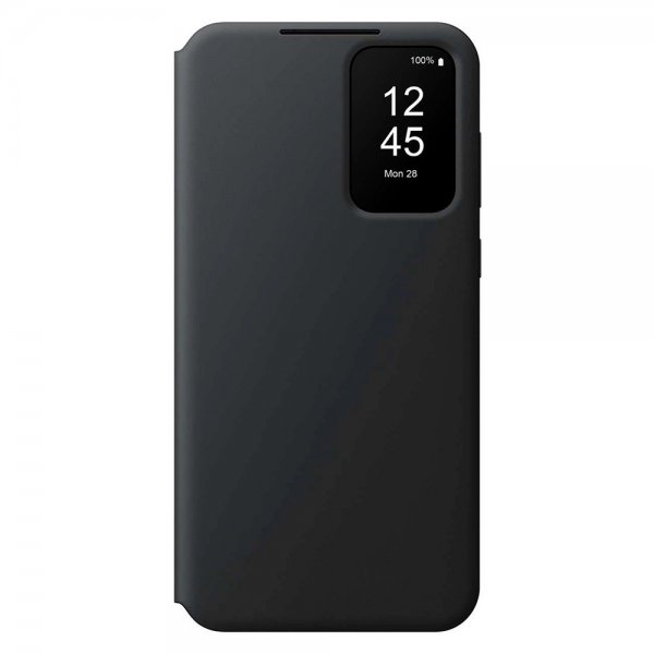 Original Galaxy A55 Cover Smart View Wallet Case Black