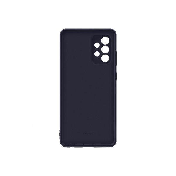 Original Galaxy A72 Case, Silicone Cover Black