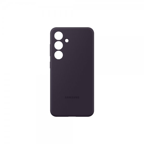 Original Galaxy S24 Case Silicone Case Dark Violet