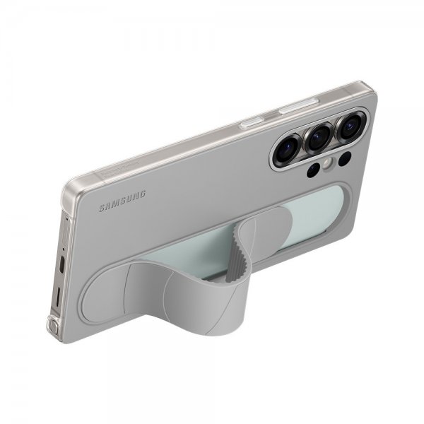 Original Galaxy S25 Ultra Case Standing Grip Case Grey