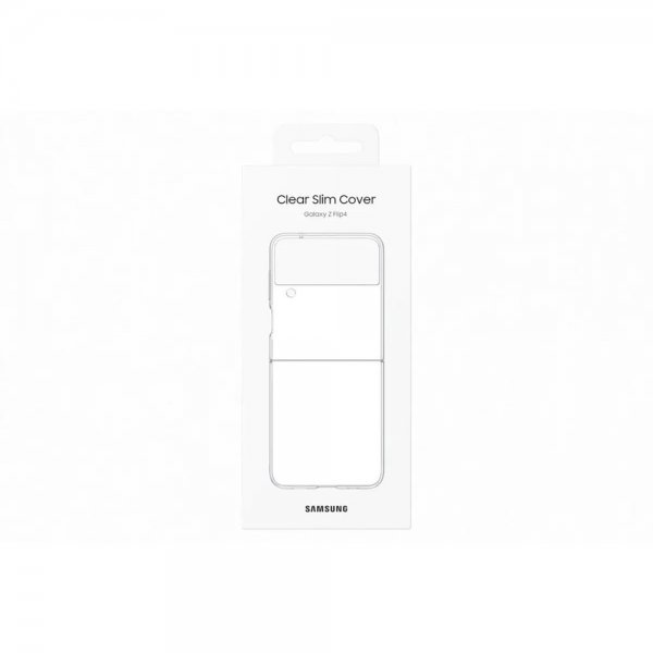 Original Galaxy Z Flip 4 Case Clear Slim Cover Transparent