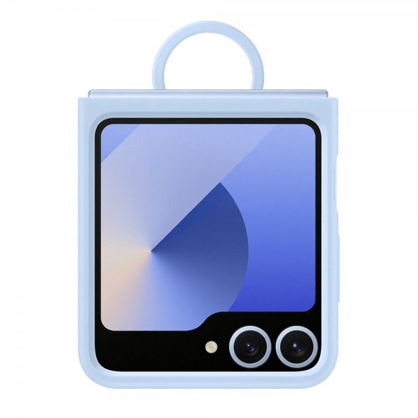 Original Galaxy Z Flip 6/Flip 7 FE Case Silicone Case Blue