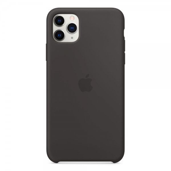 Original iPhone 11 Pro Max Silicone Case Black