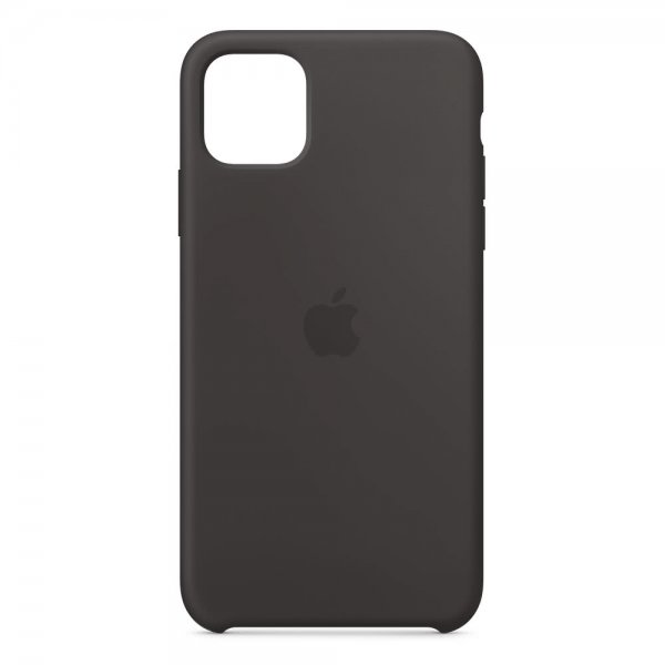 Original iPhone 11 Pro Max Silicone Case Black