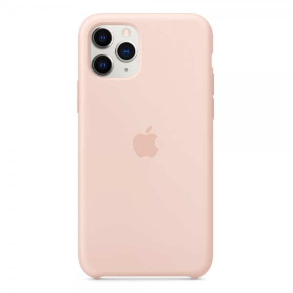 Original iPhone 11 Pro Case Silicone Pink Sand