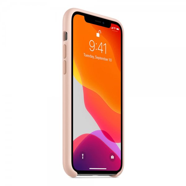 Original iPhone 11 Pro Case Silicone Pink Sand