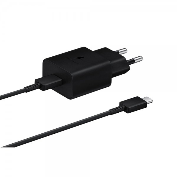 Original Charger 15W PD Power Adapter with USB-C Cable Black