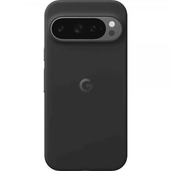 Original Pixel 9/Pixel 9 Pro Case Silicone Obsidian
