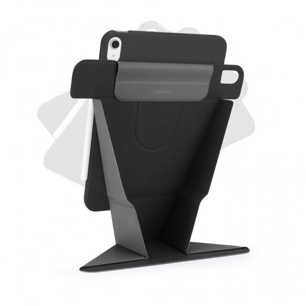 iPad Air 13 (M2/M3) Cover Origami No6 Stand Black