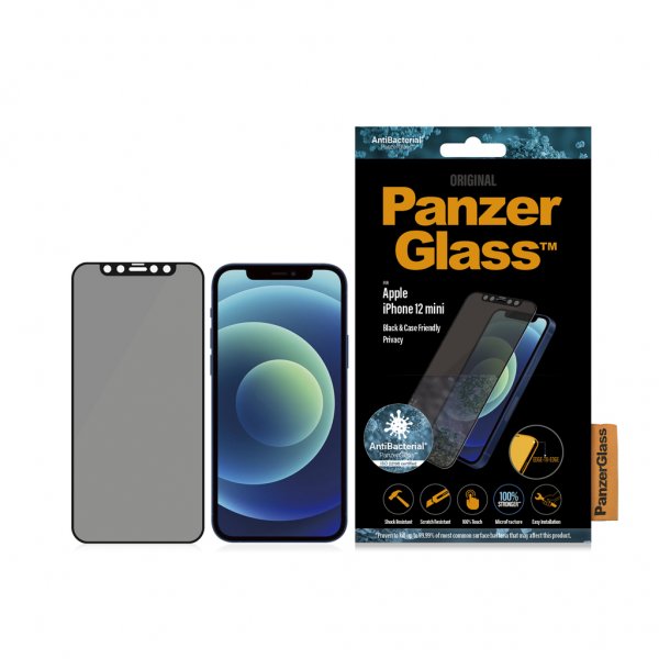 iPhone 12 Mini Screen Protector Edge-to-Edge Privacy