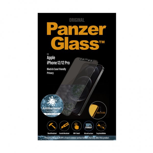iPhone 12/iPhone 12 Pro Screen Protector Edge-to-Edge Privacy