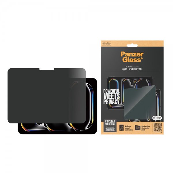iPad Pro 11 (M4/M5) Screen Protector Ultra-Wide Fit Privacy