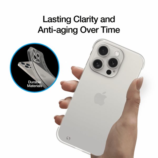 iPhone 15 Pro Case TENC Slim Fit Frost