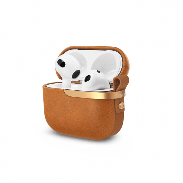 Pebbo Luxe AirPods 3 PU-Leather Brown