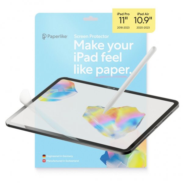 3 iPad Pro 11 (gen 1/2/3/4)/iPad Air 10.9 (gen 4/5) Screen Protector 2-pack