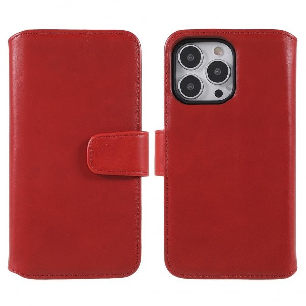 iPhone 14 Pro Cover Essential Leather Poppy Red