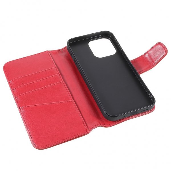 iPhone 14 Pro Cover Essential Leather Poppy Red