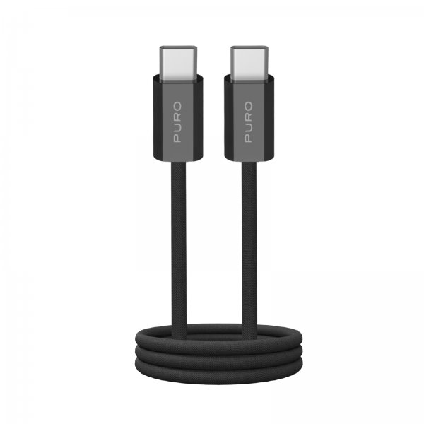 Cable Fabrik 2.0 60W USB-C to USB-C 1.5m Black