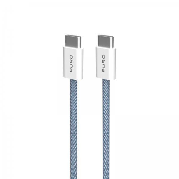 Cable Fabrik 2.0 60W USB-C to USB-C 1.5m Blue Lagoon