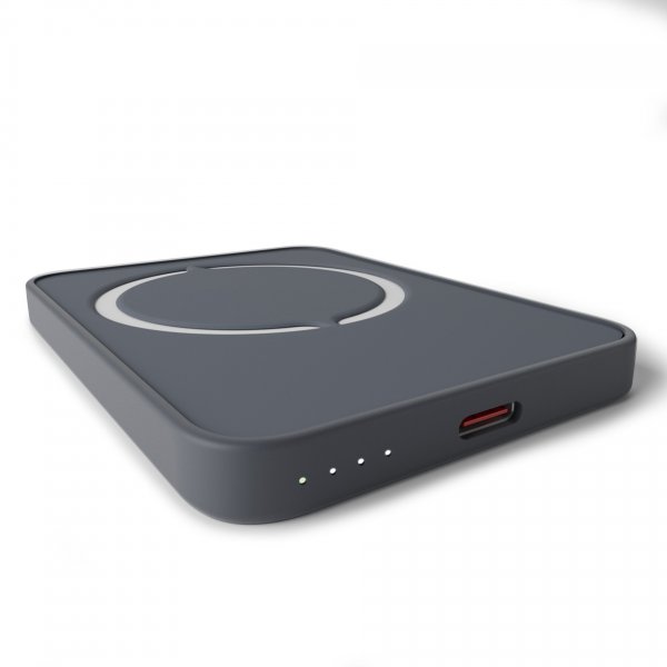 MagSafe Powerbank Mini Power Mag Grey