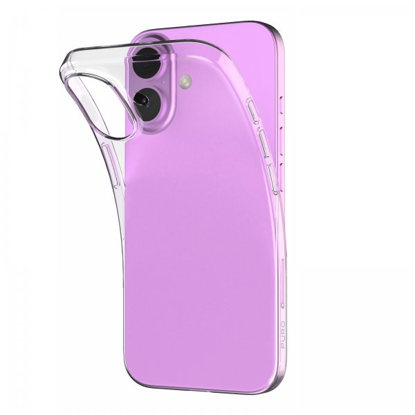 iPhone 16 Plus Case Nude Transparent