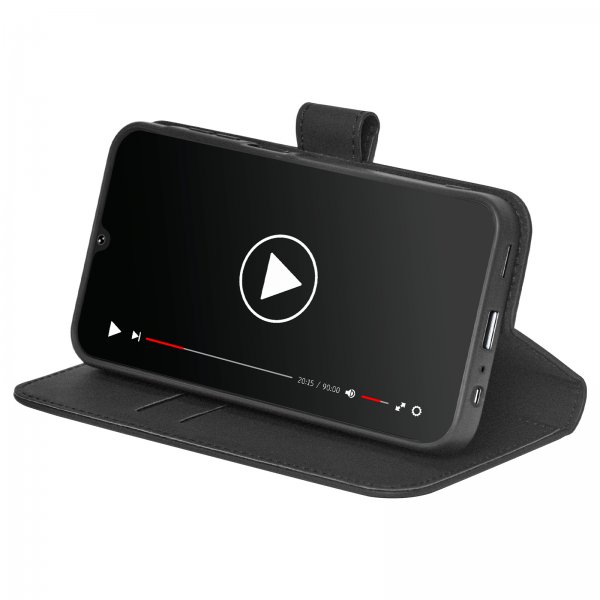 Samsung Galaxy A35 Cover Wallet Stand Black