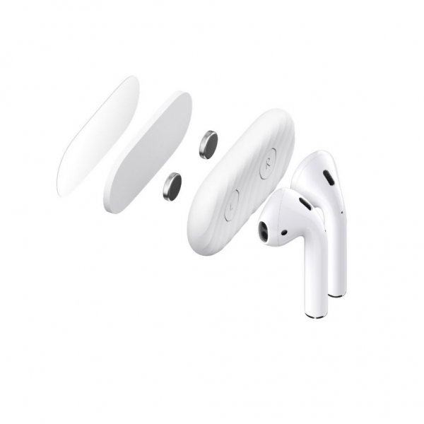 AirDockz Magnetic Holder for Airpods White