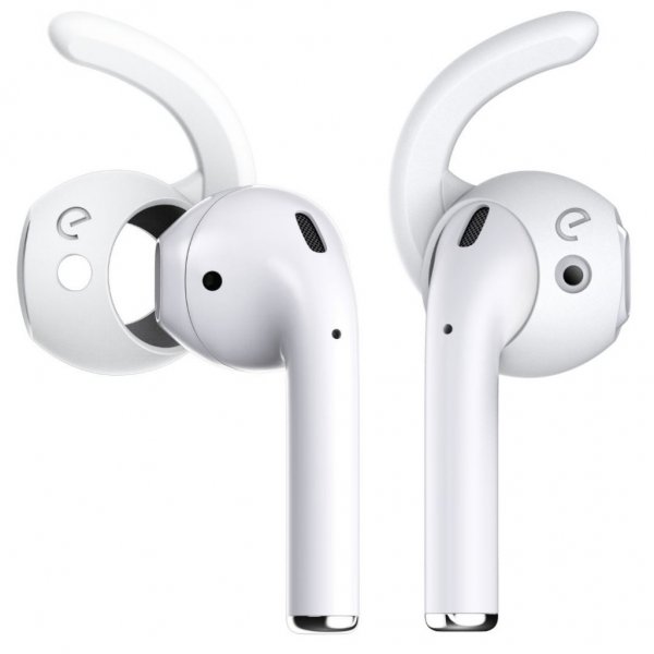 EarBuddyz Ear Hooks for AirPods and EarPods White