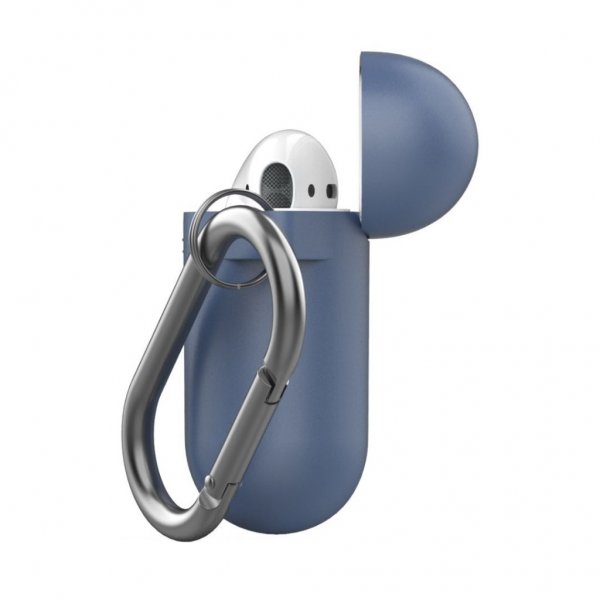 AirPods (1/2) Case PodSkinz KeyChain Series Blue