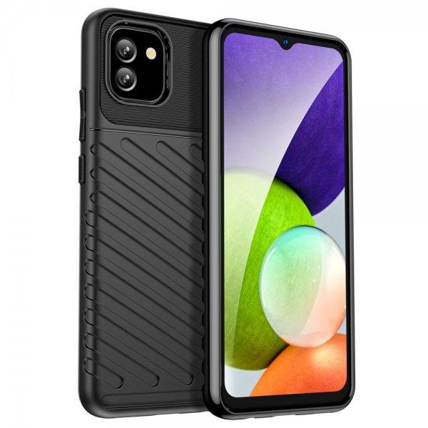 Samsung Galaxy A03 Case Thunder Series Black