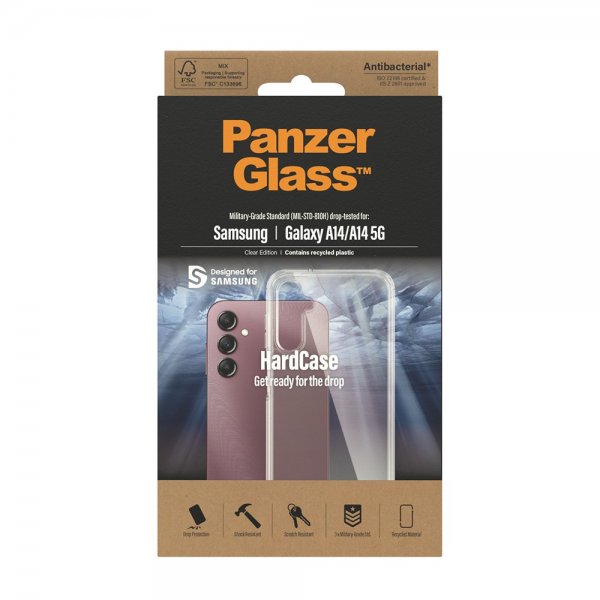 Samsung Galaxy A14 Case HardCase Transparent
