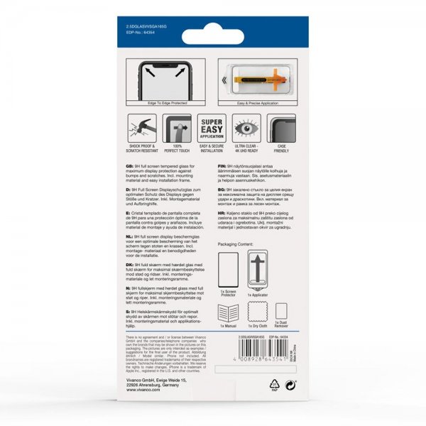 Samsung Galaxy A16 Screen Protector Full Screen