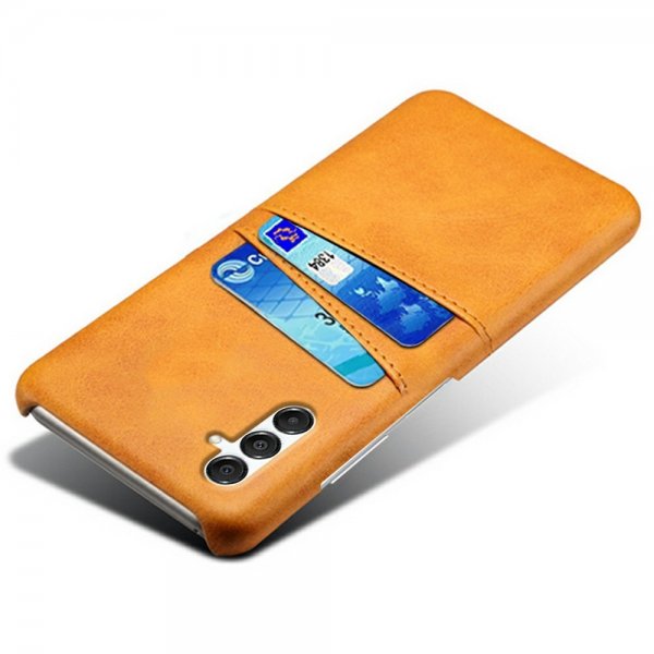 Samsung Galaxy A17 Case with two Card Slots Light brown