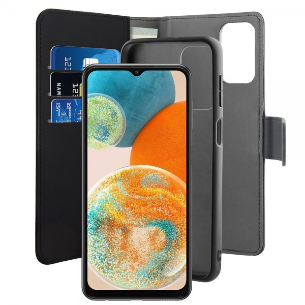 Samsung Galaxy A23 5G Cover Wallet Detachable 2 in 1 Black